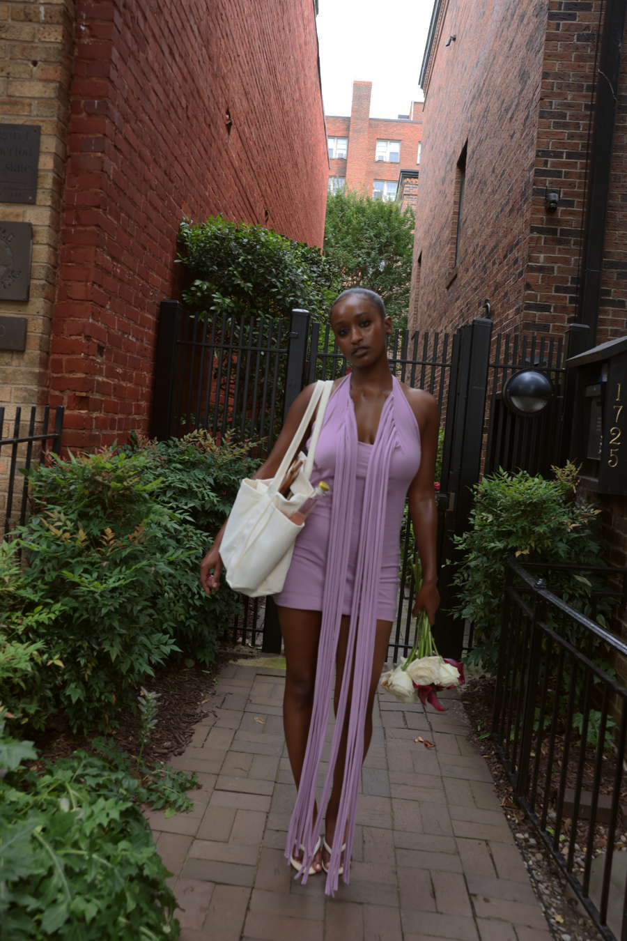 Lavender Fringe Mini